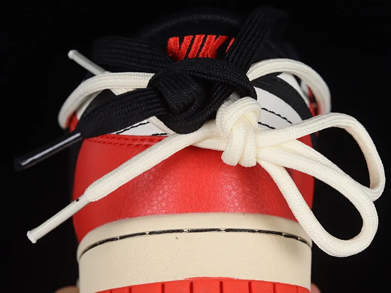 All Categories Nk SB Dunk Series Nk SB Dunk Low Low-top sneakers Nk Dunk Low Buddhist Heart Sutra Chicago Customized version of deconstructed strap casual sneakers DD3363-100